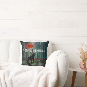 SlipperyJoe's mystical Halloween-style atmosphere  Cushion