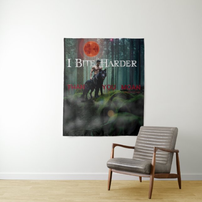 SlipperyJoe's mystical Halloween-style atmosphere  Tapestry (In Situ)