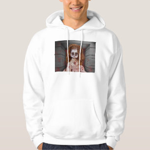 SlipperyJoe's old doll Happy Halloween creepy bloo Hoodie