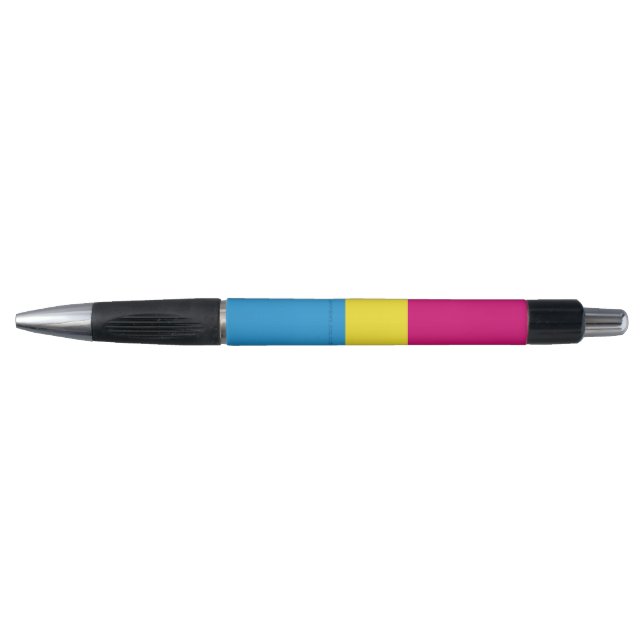 SlipperyJoe's pansexual pride flag gender-blind pi (Front)
