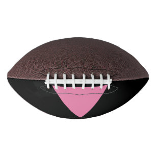 SlipperyJoe's pink triangle flag bright pink symbo American Football
