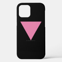 SlipperyJoe's pink triangle flag bright pink symbo