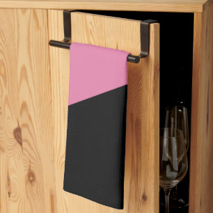 SlipperyJoe's pink triangle flag bright pink symbo Tea Towel