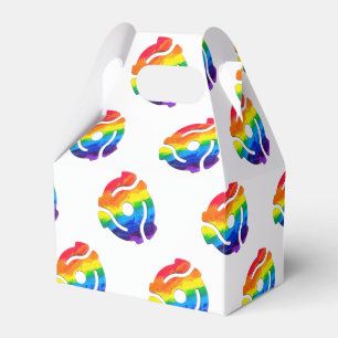 SlipperyJoe's plastic 45 RPM record adapter circul Favour Box