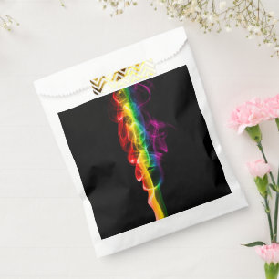 SlipperyJoe's plume of rainbow energy vapour caugh Favour Bags