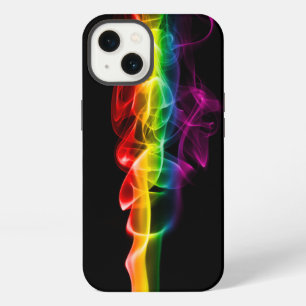 SlipperyJoe's plume of rainbow energy vapour caugh iPhone 13 Case