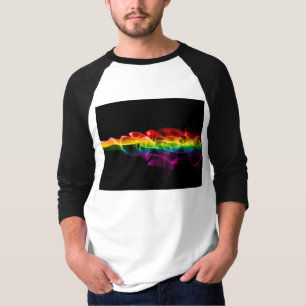 SlipperyJoe's plume of rainbow energy vapour caugh T-Shirt