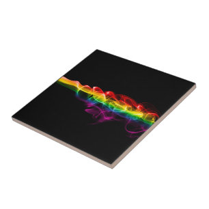 SlipperyJoe's plume of rainbow energy vapour caugh Tile