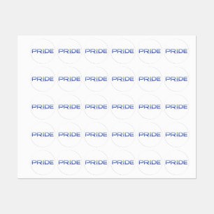 SlipperyJoe's pride word metallic letters radiates