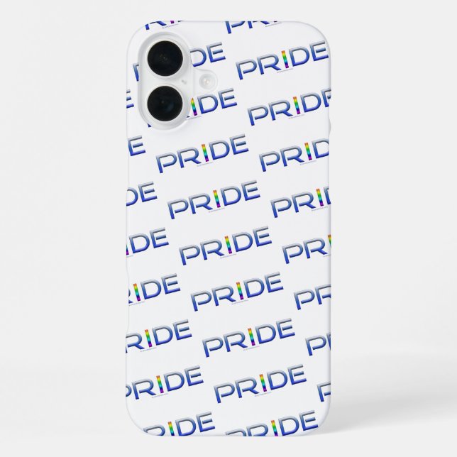 SlipperyJoe's pride word metallic letters radiates iPhone Case (Back)