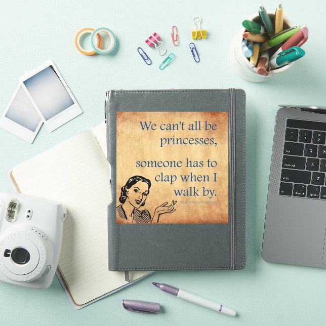 SlipperyJoe's Princess clap walking funny 50s vint (iPad Cover)
