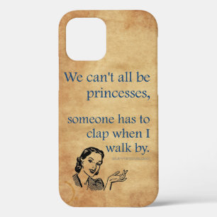 SlipperyJoe's Princess clap walking funny 50s vint iPhone 12 Pro Case