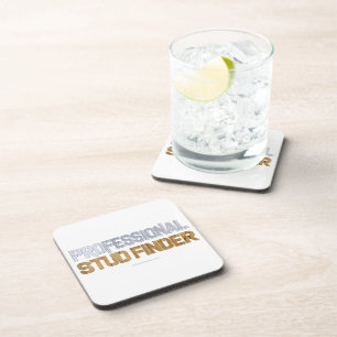 SlipperyJoe's Professional Stud Finder wood 3-D th Coaster