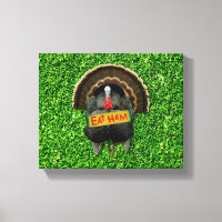SlipperyJoe's proud turkey eat ham red wattle hang