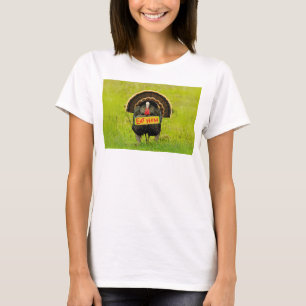 SlipperyJoe's proud turkey eat ham red wattle hang T-Shirt