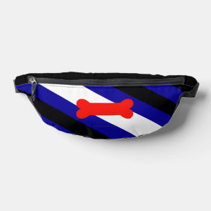 SlipperyJoe's puppy play pride flag express kink i Bum Bags