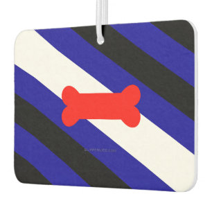 SlipperyJoe's puppy play pride flag express kink i Car Air Freshener