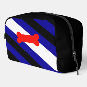 SlipperyJoe's puppy play pride flag express kink i Dopp Kit