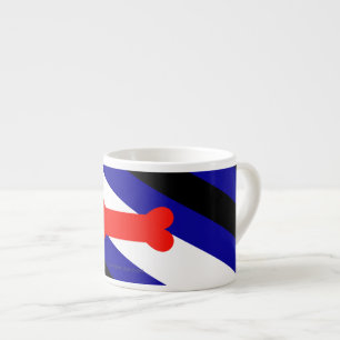 SlipperyJoe's puppy play pride flag express kink i Espresso Cup