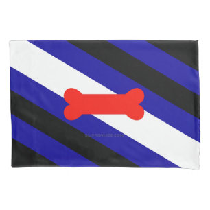 SlipperyJoe's puppy play pride flag express kink i Pillowcase