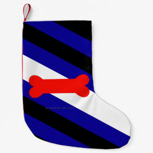SlipperyJoe's puppy play pride flag express kink i Small Christmas Stocking