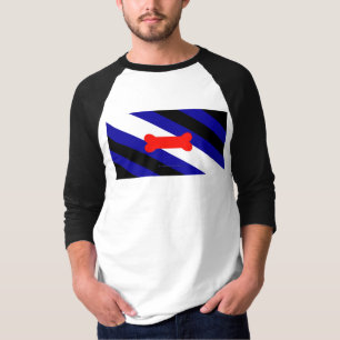 SlipperyJoe's puppy play pride flag express kink i T-Shirt