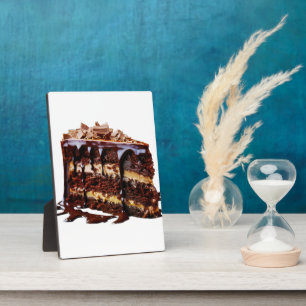 SlipperyJoe's pure chocolate cake decadence rich s Plaque