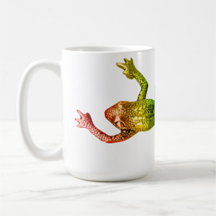 SlipperyJoe's rainbow gradient frog vibrant amphib Coffee Mug