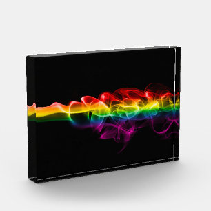 SlipperyJoe's Rainbow smoke vapor ripple rainbow c Photo Block