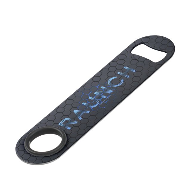 SlipperyJoe's raunch metallic large blue letters d (Back Angled)