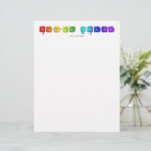 SlipperyJoe's rough trade queer pop typography sla Custom Letterhead