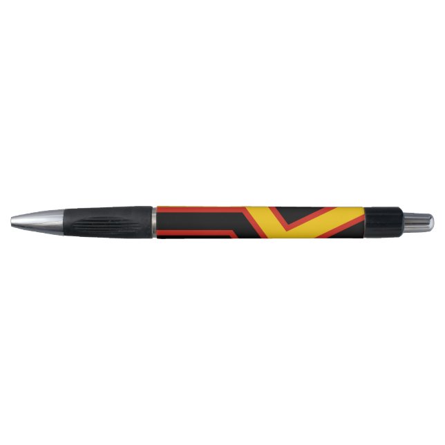 SlipperyJoe's rubber pride flag arrows chevrons st (Front)