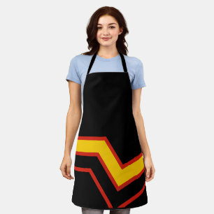SlipperyJoe's rubber pride flag arrows chevrons st Apron