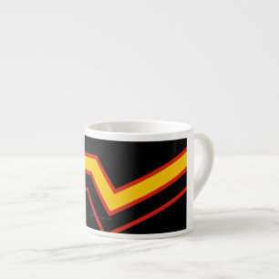 SlipperyJoe's Rubber Pride Flag gay gifts LGBTQIA  Espresso Cup