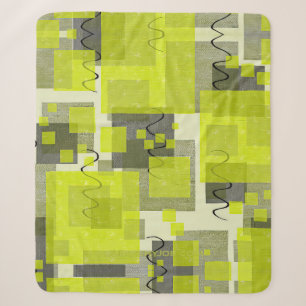 SlipperyJoe's Saint Patrick's Day dominating brigh Sherpa Blanket