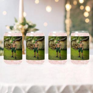 SlipperyJoe's Saint Patrick's Day festive leprecha Can Glass