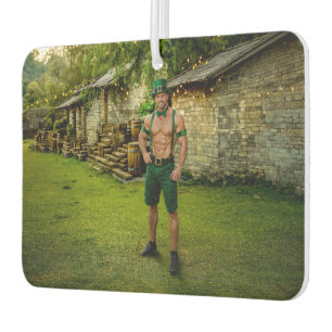 SlipperyJoe's Saint Patrick's Day festive leprecha Car Air Freshener