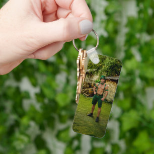 SlipperyJoe's Saint Patrick's Day festive leprecha Key Ring
