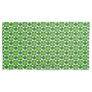 SlipperyJoe's Saint Patrick's Day four leaf clover Pillowcase