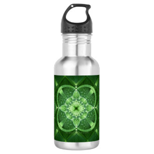 SlipperyJoe's Saint Patrick's Day glowing four lea 532 Ml Water Bottle