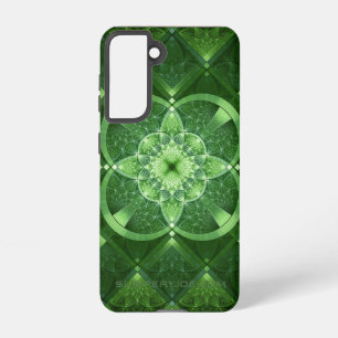 SlipperyJoe's Saint Patrick's Day glowing four lea Samsung Galaxy Case