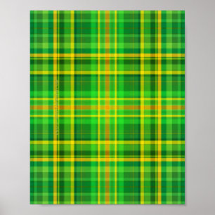 SlipperyJoe's Saint Patrick's Day green-yellow pla Poster