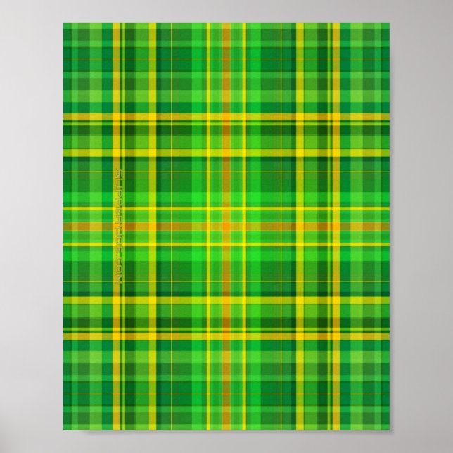 SlipperyJoe's Saint Patrick's Day green-yellow pla Poster (Front)