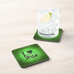 SlipperyJoe's Saint Patrick's Day holiday Irish pr Coaster