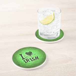 SlipperyJoe's Saint Patrick's Day holiday Irish pr Coaster
