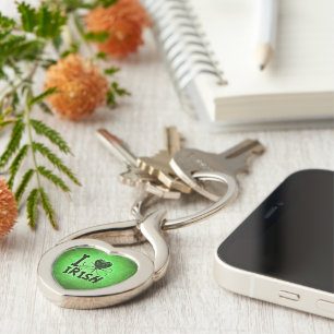 SlipperyJoe's Saint Patrick's Day holiday Irish pr Key Ring