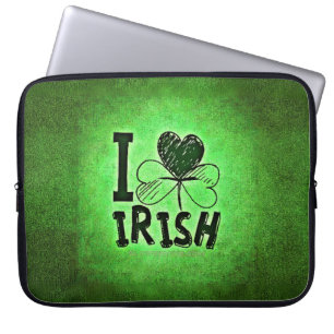 SlipperyJoe's Saint Patrick's Day holiday Irish pr Laptop Sleeve
