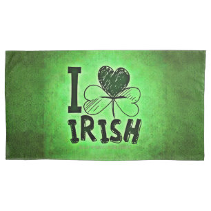 SlipperyJoe's Saint Patrick's Day holiday Irish pr Pillowcase