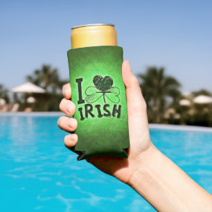 SlipperyJoe's Saint Patrick's Day holiday Irish pr Seltzer Can Cooler