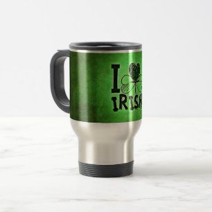 SlipperyJoe's Saint Patrick's Day holiday Irish pr Travel Mug